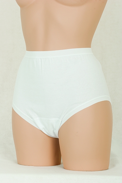 Generic 2 Pieces White Elderly Breathable Reusable Incontinence Underwear