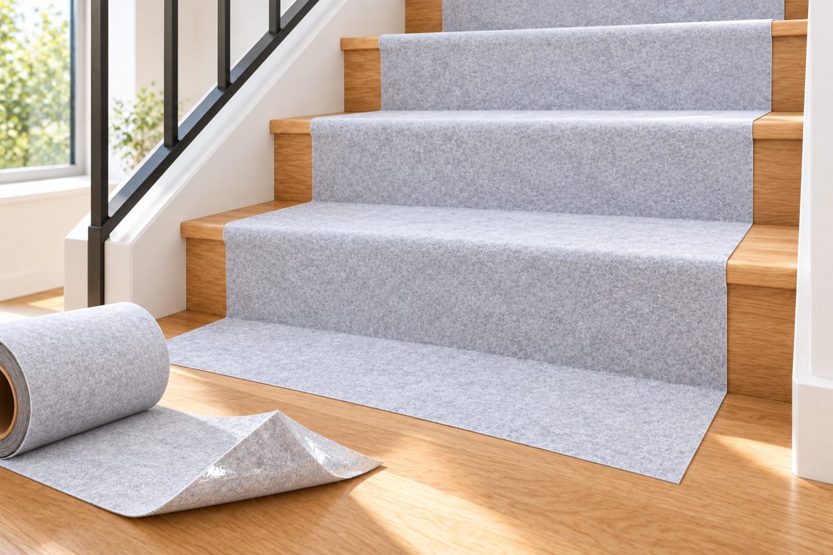 EcoCoverlay surface protection – stairs and step edges